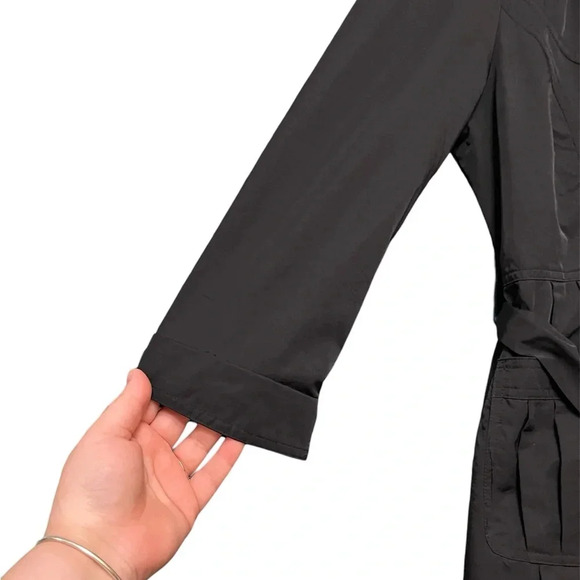 Y2K Costa Blanca black Coat - Picture 2 of 7